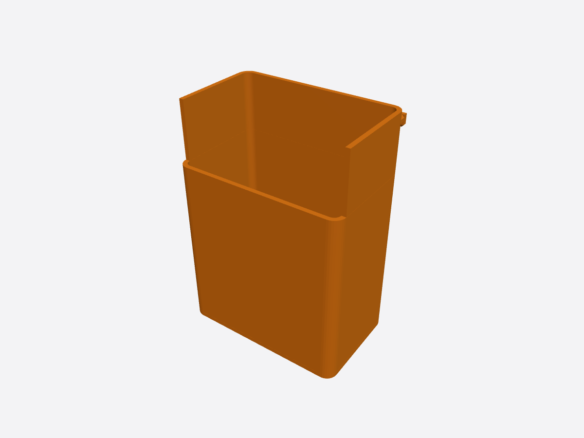 Tall tool pocket