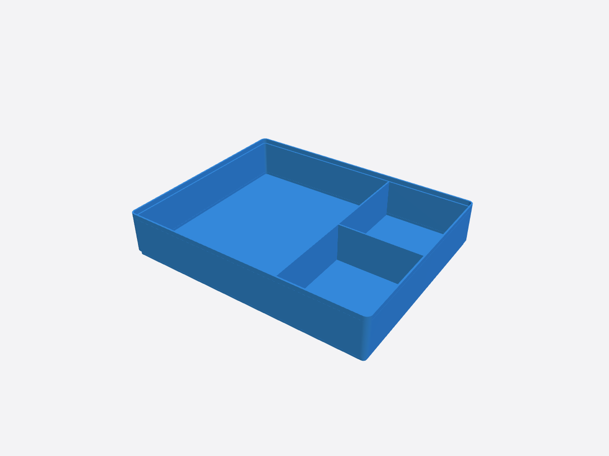 Studio tool drawer organizer: customizable organizer preview