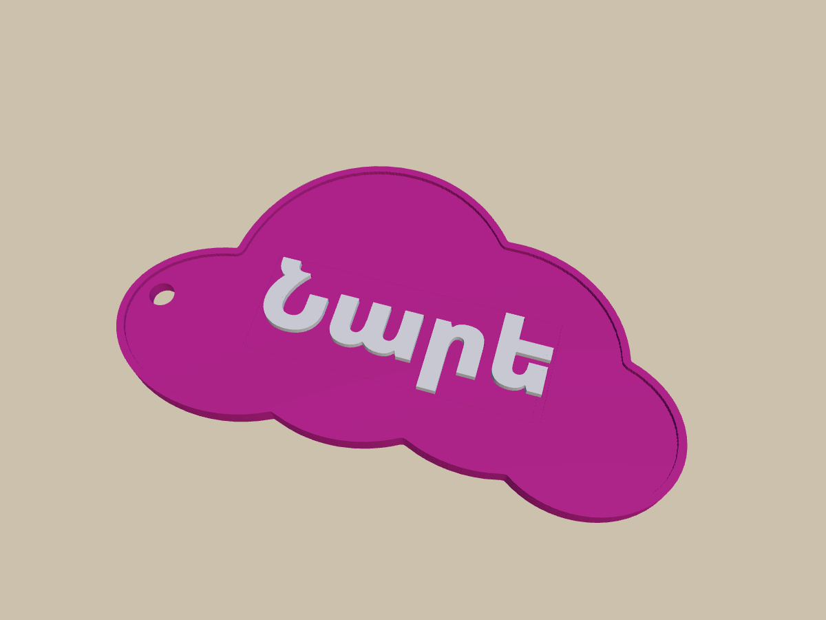 Name tags you can customize